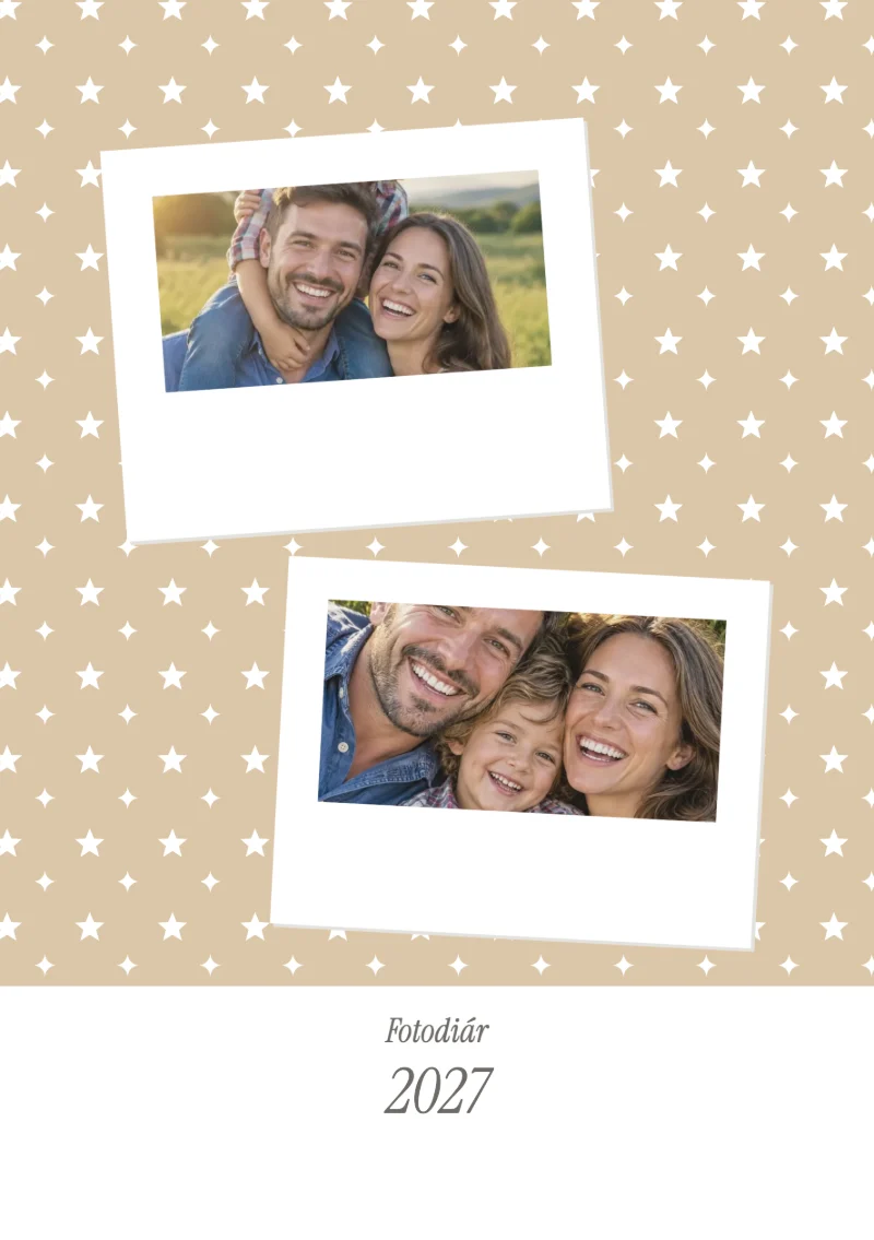 Obálka fotodiáře A5 Rozházené polaroidy